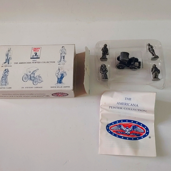 Vintage Toy Soldiers Americana Pewter Collection Solid Pewter Mini Figurines - Picture 11 of 12